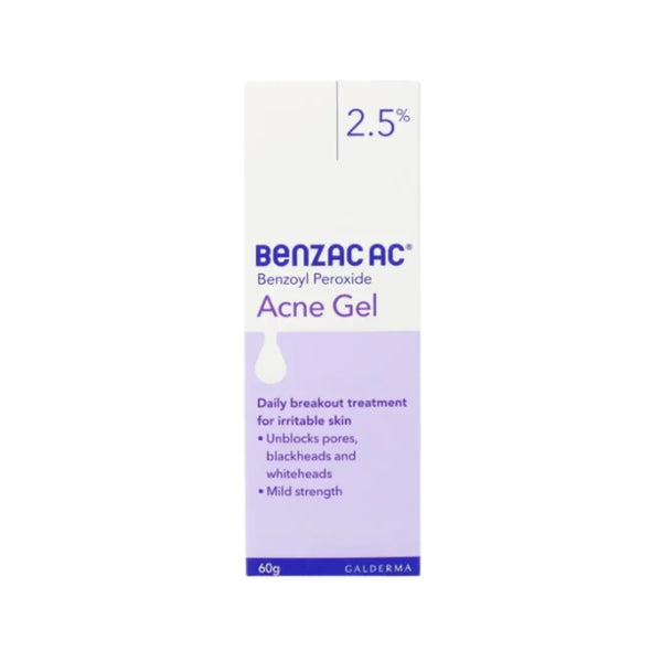 Benzac AC Acne Gel 2.5% 60g