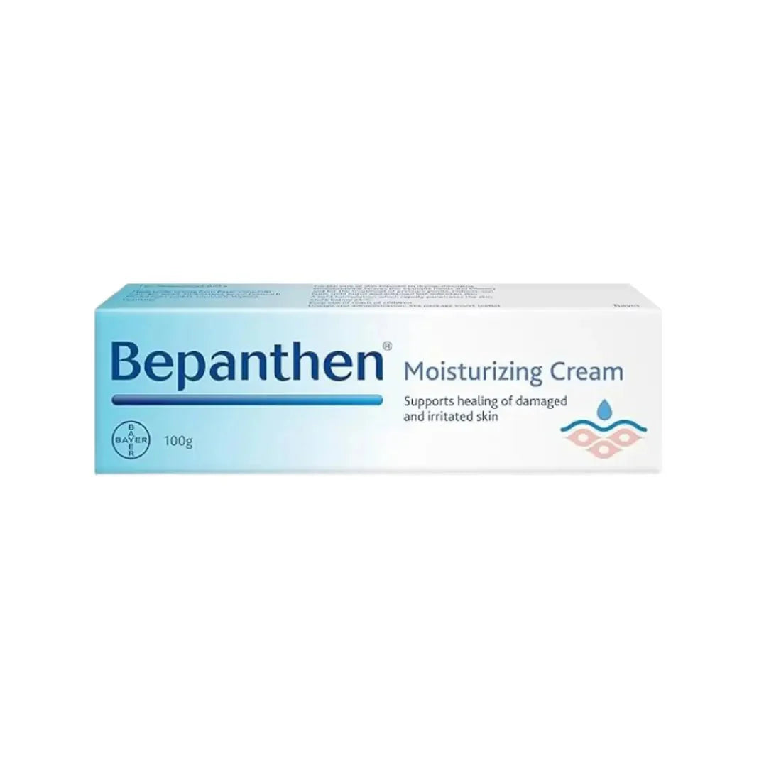 Bepanthen Moisturizing Cream 100g – gentle hydrating cream for dry and sensitive skin care