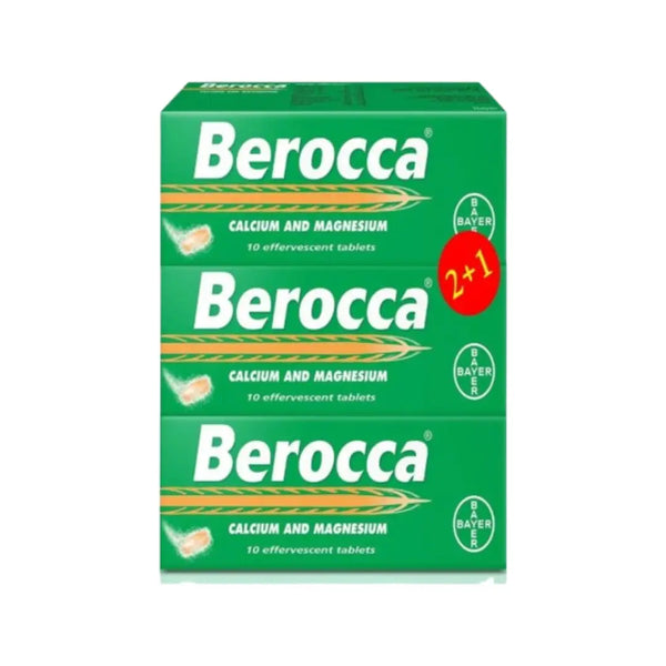 Berocca Calcium & Magnesium Effervescent Tab 2+1 Offer