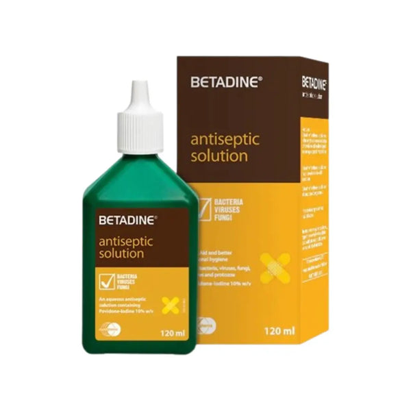 Betadine Antiseptic Solution 120ml