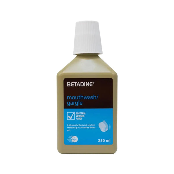 Betadine Mouthwash & Gargle 250ml