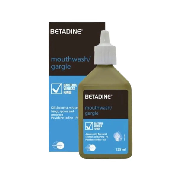Betadine Mouthwash & Gargle 125ml