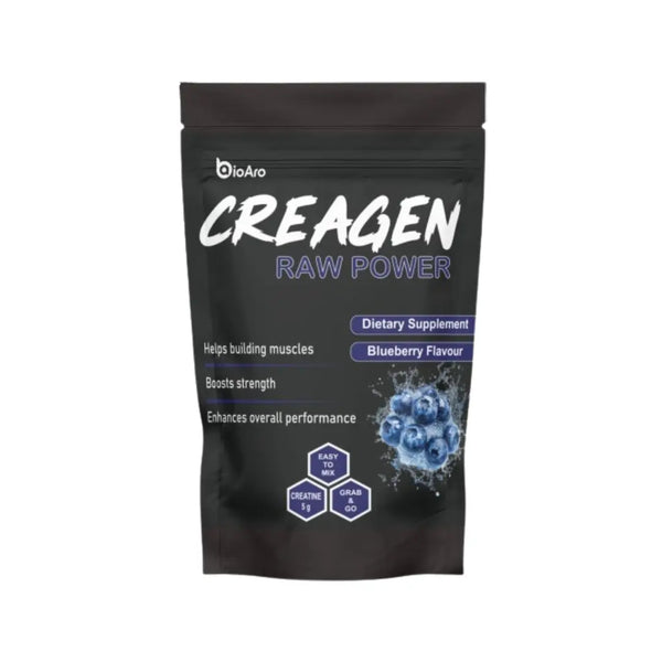 BioAro Creagen Raw Power Blueberry 7.5g x 20s Stick Packs