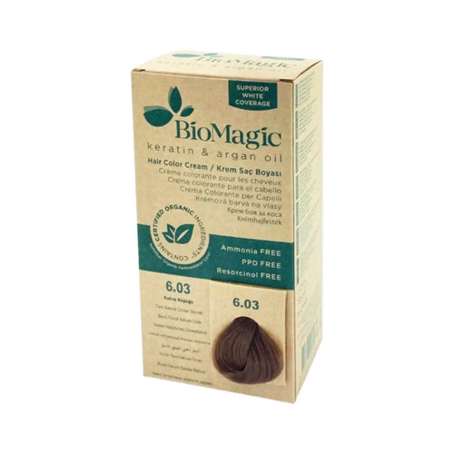 BioMagic Hair Color Dark Natural Golden Blonde 6.03