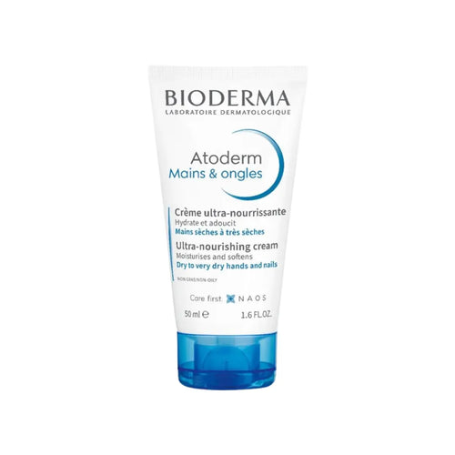Bioderma Atoderm Mains & Ongles Ultra Nourishing Cream 50ml – Hand & Nail Repair