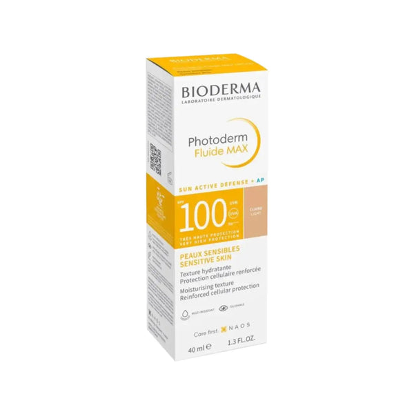 Bioderma Photoderm Fluide MAX SPF 100 Claire Light Sensitive Skin 40ml
