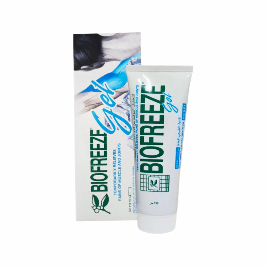 Biofreeze Gel 118ml – fast-acting topical gel for muscle and joint pain relief