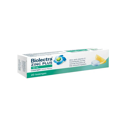 Biolectra Zinc Plus Lozenges 20s