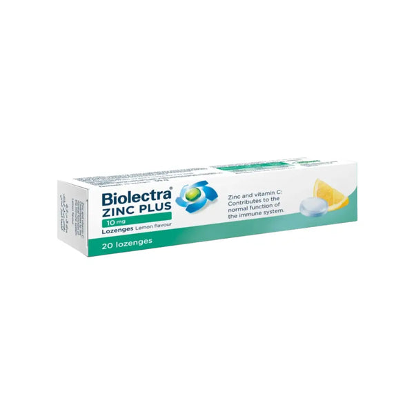 Biolectra Zinc Plus Lozenges 20s