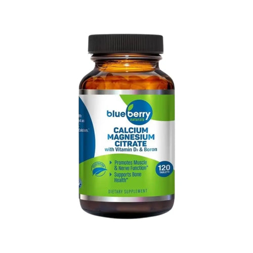 Blueberry Calcium Magnesium Citrate Tablets 120s