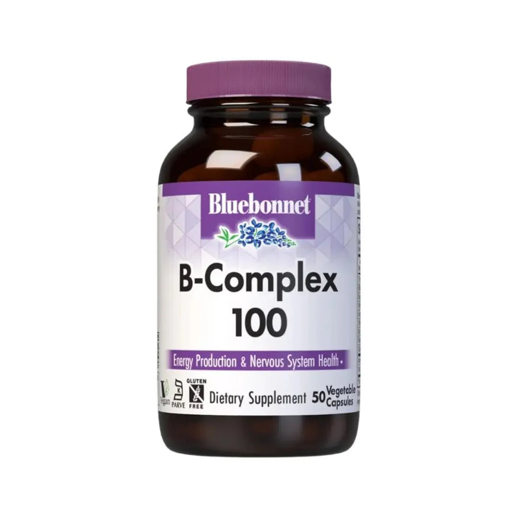 BlueBonnet B-Complex 100 كبسولة 50 حبة