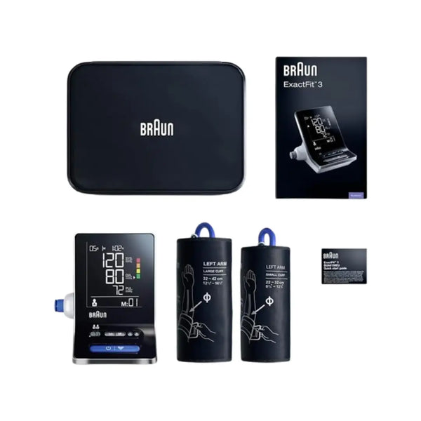 جهاز قياس ضغط الدم من براون للذراع العلوي، موديل ExactFit 3, BUA6150