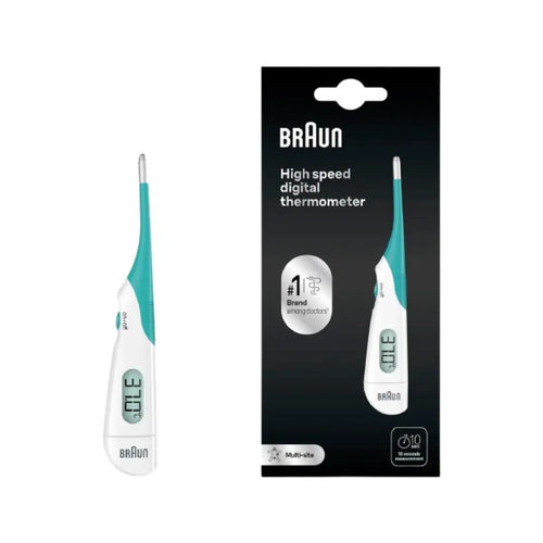 Braun High Speed Digital Thermometer PRT1000 – Fast Reading Multi-Use Thermometer