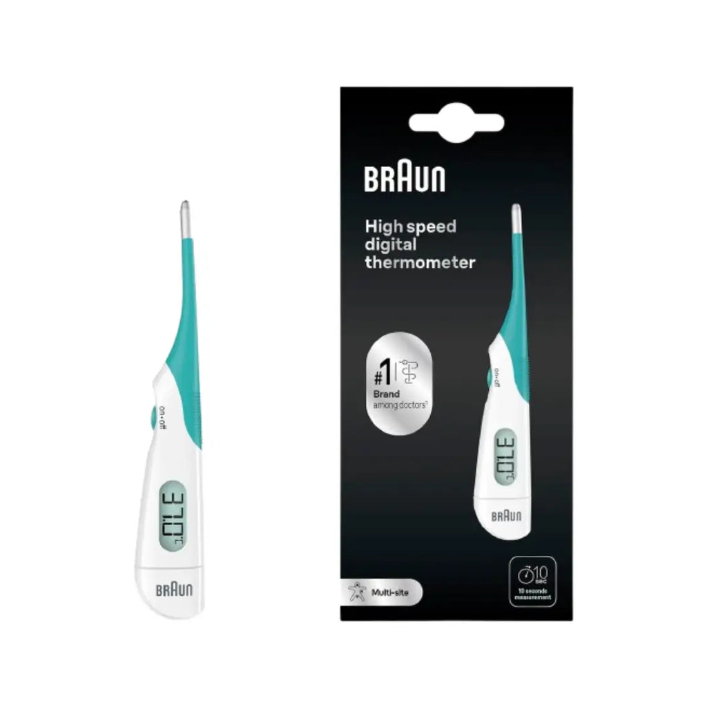 Braun High Speed Digital Thermometer PRT1000 – Fast Reading Multi-Use Thermometer