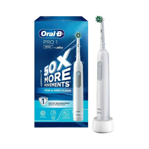 Braun Oral-B Pro 1 1000 Deep Clean Rechargeable Electric Toothbrush
