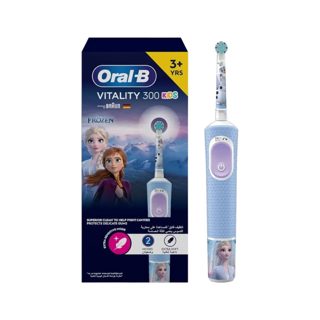 raun Oral-B Vitality 300 Frozen Kids Rechargeable Toothbrush – Electric Toothbrush for Children