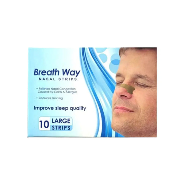 Breath Way Nasal Strips Large 10s
