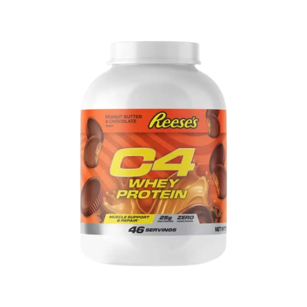 C4 Whey Protein 1.7kg – REESE’S Peanut Butter & Chocolate Flavor 46 Servings