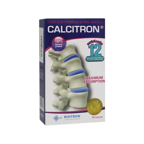 Calcitron Capsules 30s – Calcium, Minerals & Trace Elements Supplement