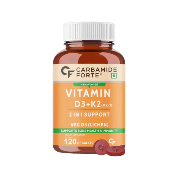 Carbamide Forte Vitamins D3 + K2 Tablet 120s