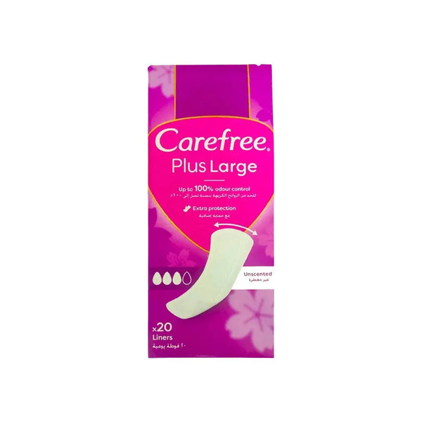 Carefree Plus Large Light Scent Pantyliners 20s