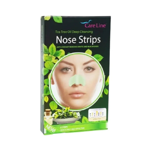 Careline Tea Tree Oil Deep Cleansing Nose Strips 6s