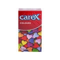 Carex Colour Condoms 12 Pack – Coloured Natural Latex Condoms for Comfortable Protection