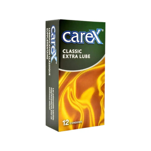 Carex Classic Extra Lube Condoms 12s