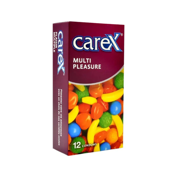 Carex Multi Pleasure Condoms 12s