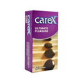 Carex Ultimate Pleasure Condoms 12 Pack – Textured Latex Condoms for Enhanced Sensation and Reliable Protection
