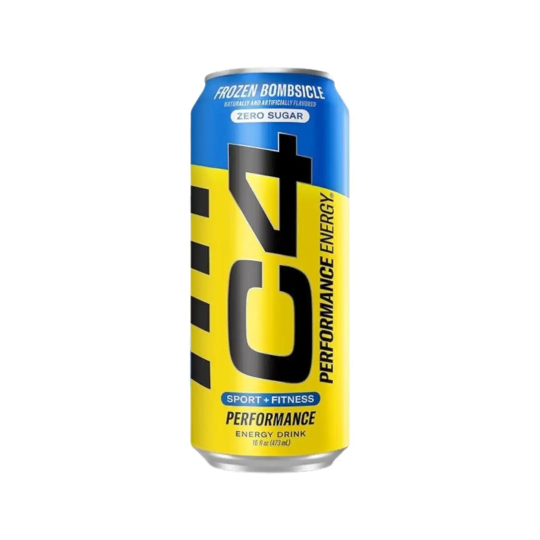 Cellucor C4 Performance Energy Drink Frozen Bombsicle 473ml – Zero Sugar Energy Beverage