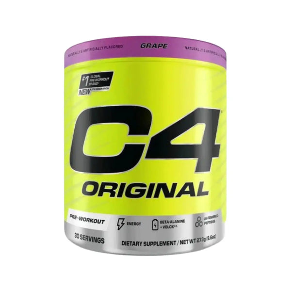 Cellucor C4 The Original Pre Workout 273G Grape Serv 30