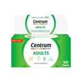 Centrum Adults Multivitamin Tablets 100 Count – Daily Vitamins & Minerals Supplement for Nutritional Support