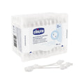 Chicco Cotton Buds with Ear Drum Protection 90s | Baby Safe Cotton Swabs for Gentle Cleaning