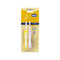 Chicco Kids Toothbrush 6-36 Months Lilac & Mustard 2 Pack | Soft Bristle Baby & Toddler Toothbrush