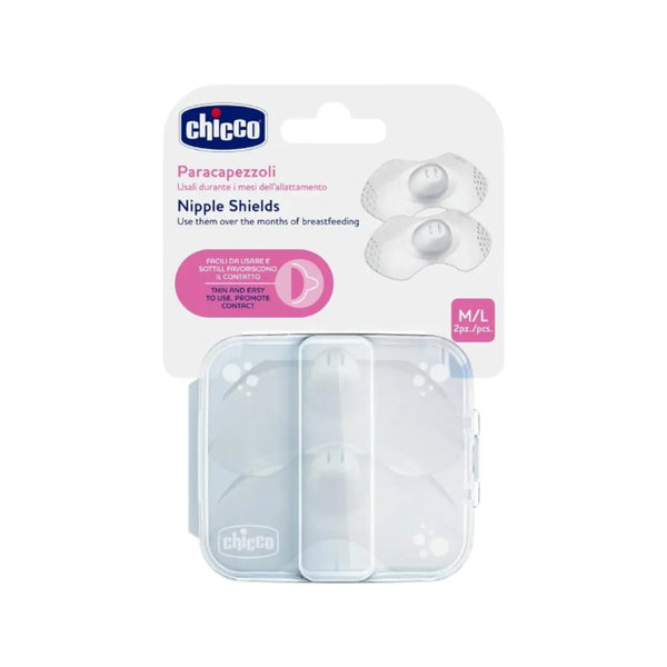 Chicco Nipple Shields Medium/Large 2s