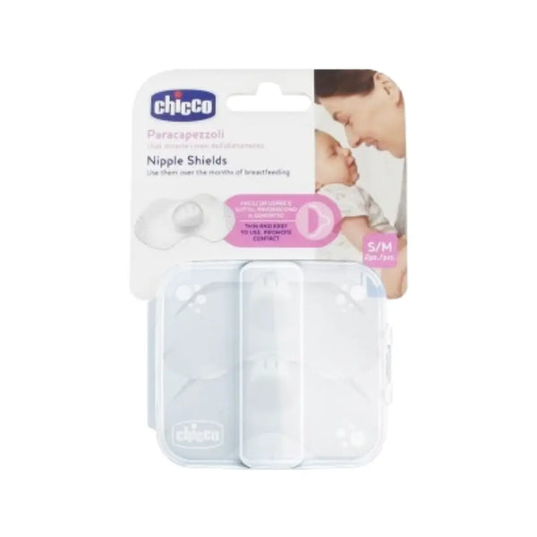 Chicco Nipple Shields Small/Medium 2s