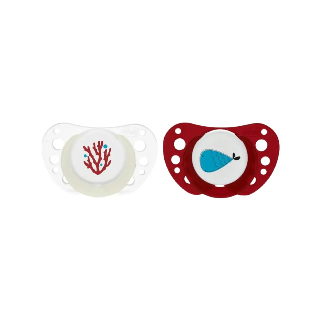 Chicco PhysioForma Air Soother 16-36 Months 2 Pack | Orthodontic Pacifier with Extra Airflow