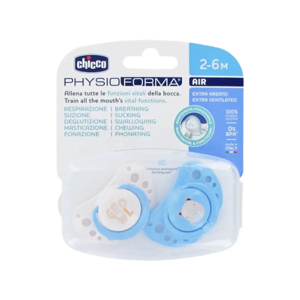 Chicco Physioforma Soother Air Blue 2-6M 2s