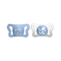 Chicco PhysioForma Micro Soother 0-2 Months 2 Pack | Newborn Orthodontic Baby Pacifier