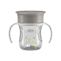 Chicco Spill Proof Perfect Cup 12M+ Grey | Training Cup for Independent Drinking