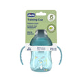 Chicco Training Cup 6M+ Teal | Spill-Proof Baby Transition Cup with Handles