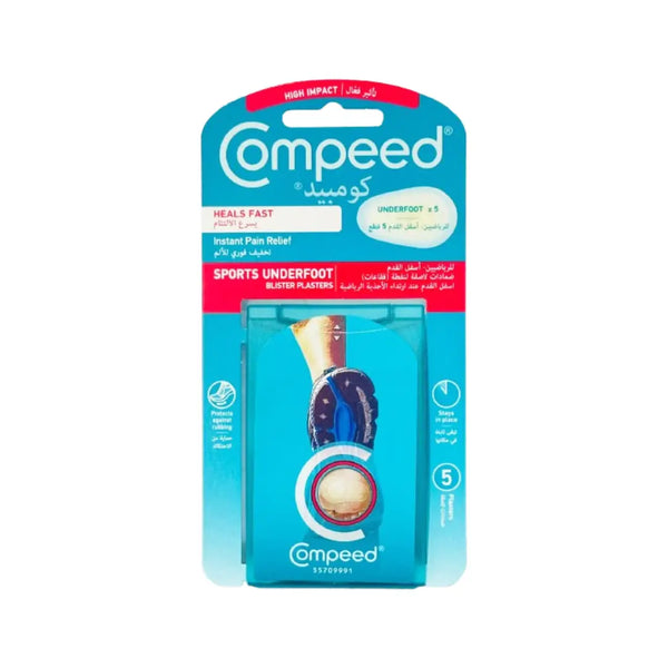 Compeed Sports Underfoot Blister Plasters 5s