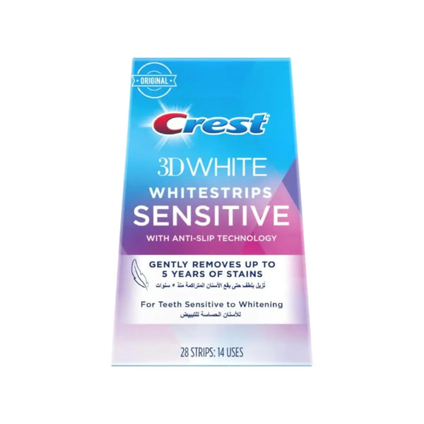 Crest 3D Sensitive White Whitestrips 28s
