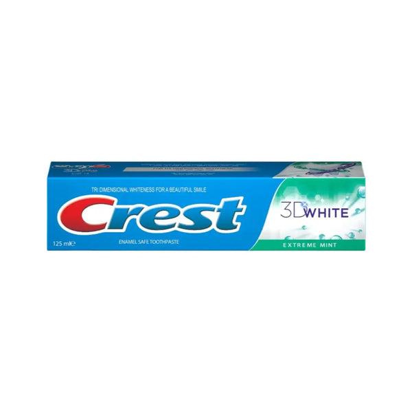 Crest 3D White Extreme Mint Toothpaste 125ml