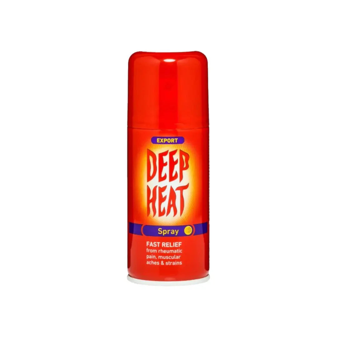 Deep Heat Fast Relief Spray 150ml warming muscle and joint relief spray for quick comfor
