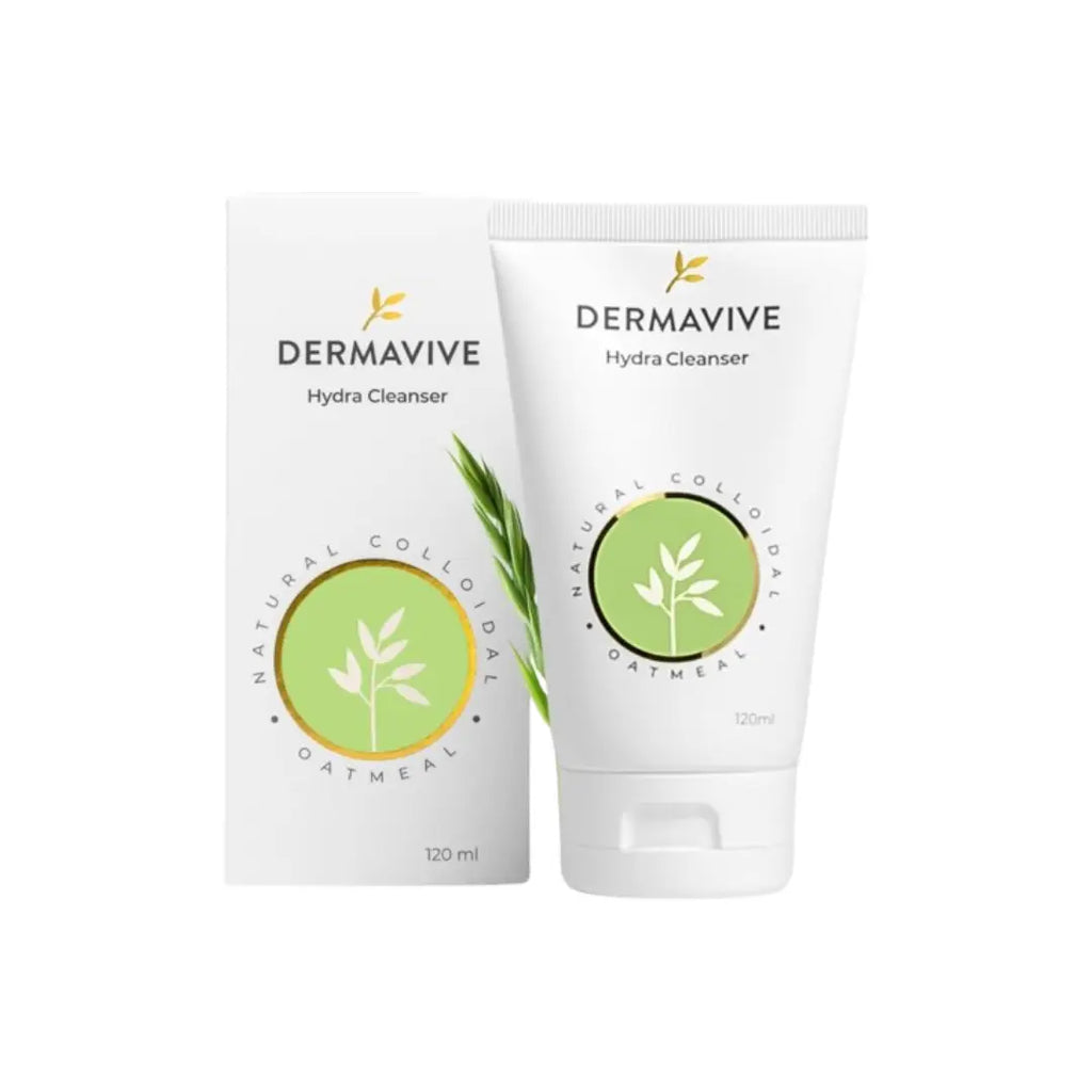Dermavive Hydra Cleanser 120ml bottle front view