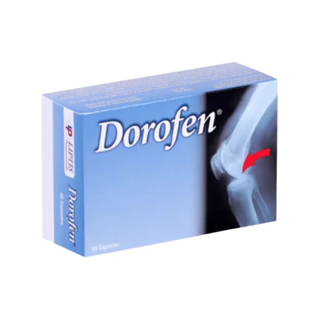 Dorofen Capsules 40s  Pain relief capsules for mild to moderate discomfort and fever