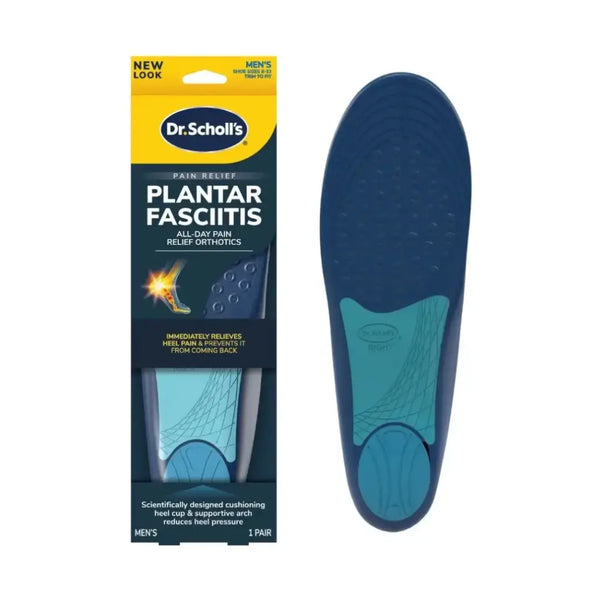 Dr. Scholl’s Plantar Fasciitis Cushion Men's Size 1 Pair - Size 8-13