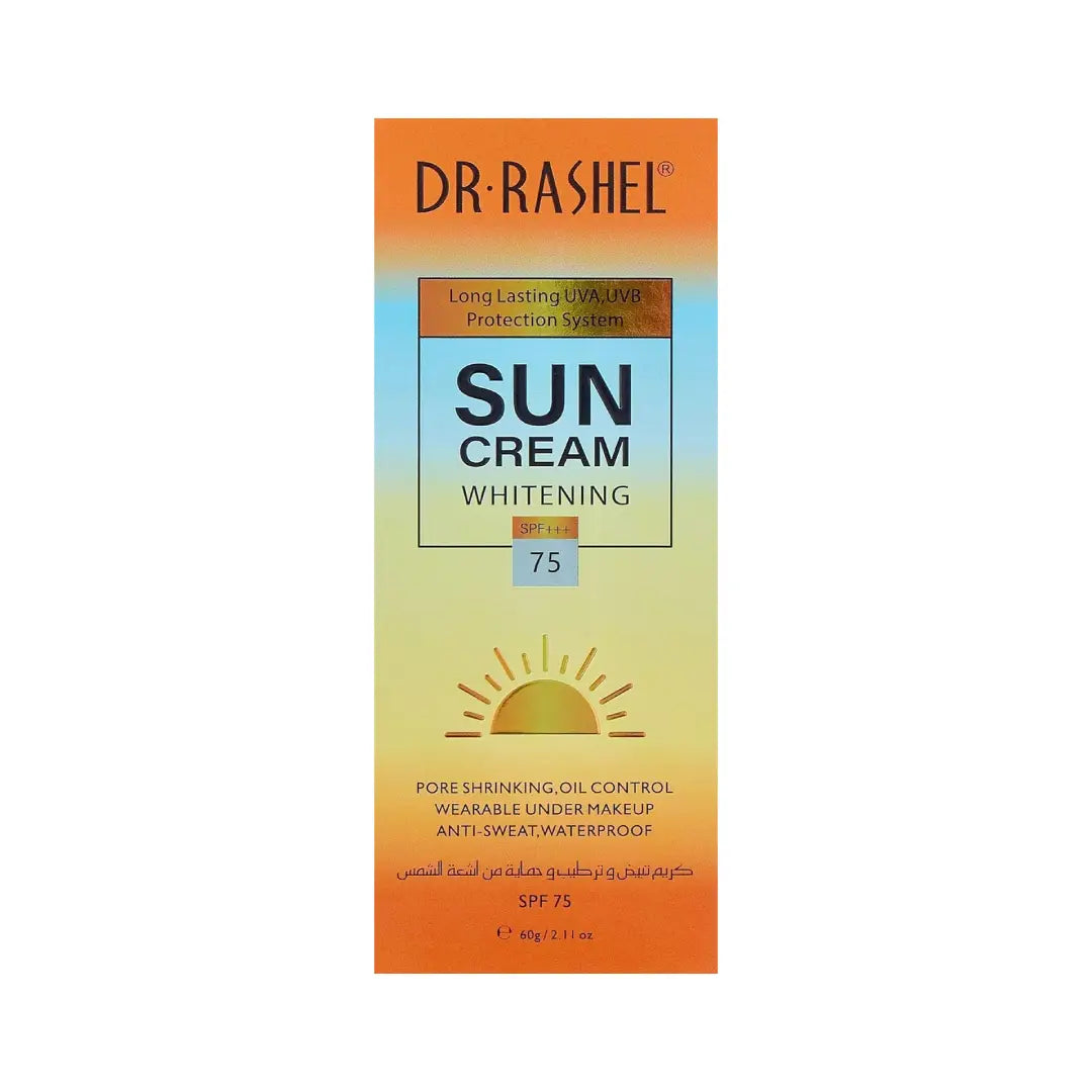 Dr Rashel Whitening Sun Cream SPF75 60g DRL-1465